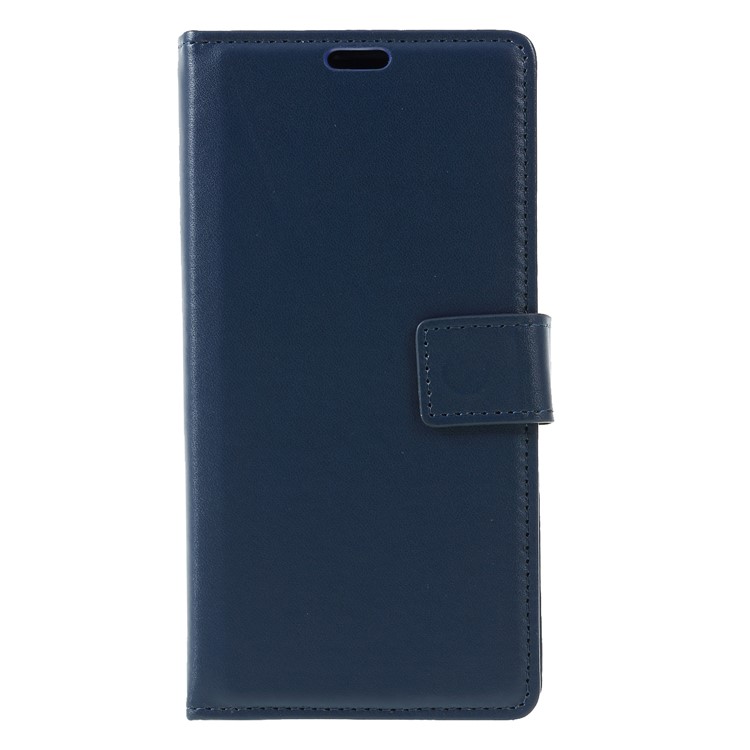 Wallet Stand Flip Leather Mobile Case for Xiaomi Pocophone F1/Poco F1 (India) - Blue-1