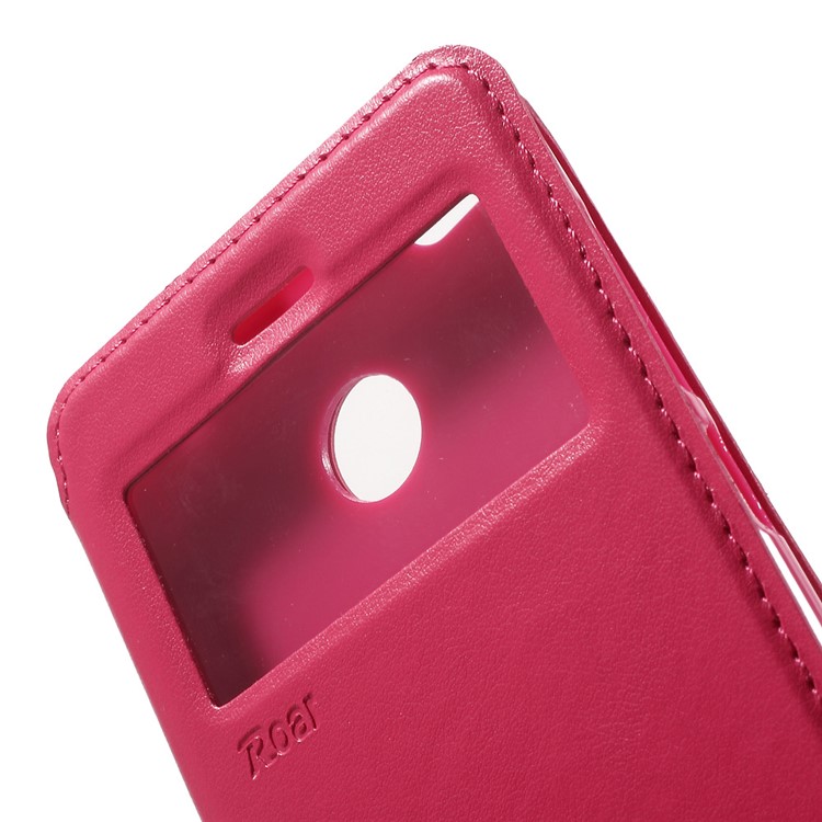 ROAR KOREA Window View Leather Stand Cover for Xiaomi Redmi 3s - Rose-6