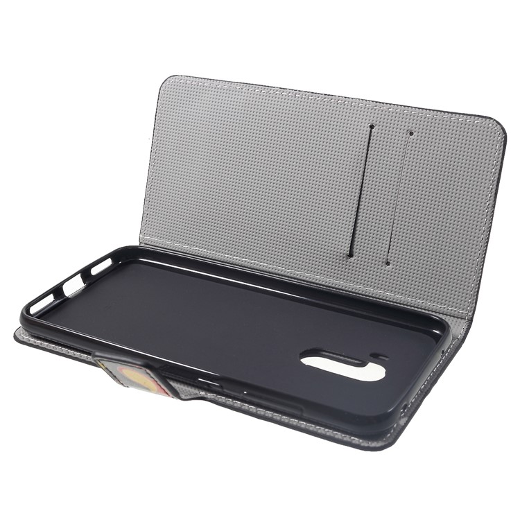 Pattern Printing Wallet Stand Leather Cover for Xiaomi Pocophone F1 / Poco F1 (India) - Paisley Pattern-6
