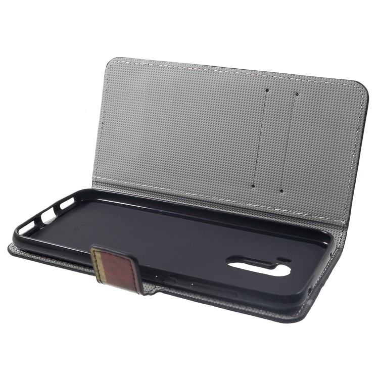 Pattern Printing Wallet Stand Leather Magnetic Phone Cover for Xiaomi Pocophone F1 / Poco F1 (India) - Retro Union Jack-5