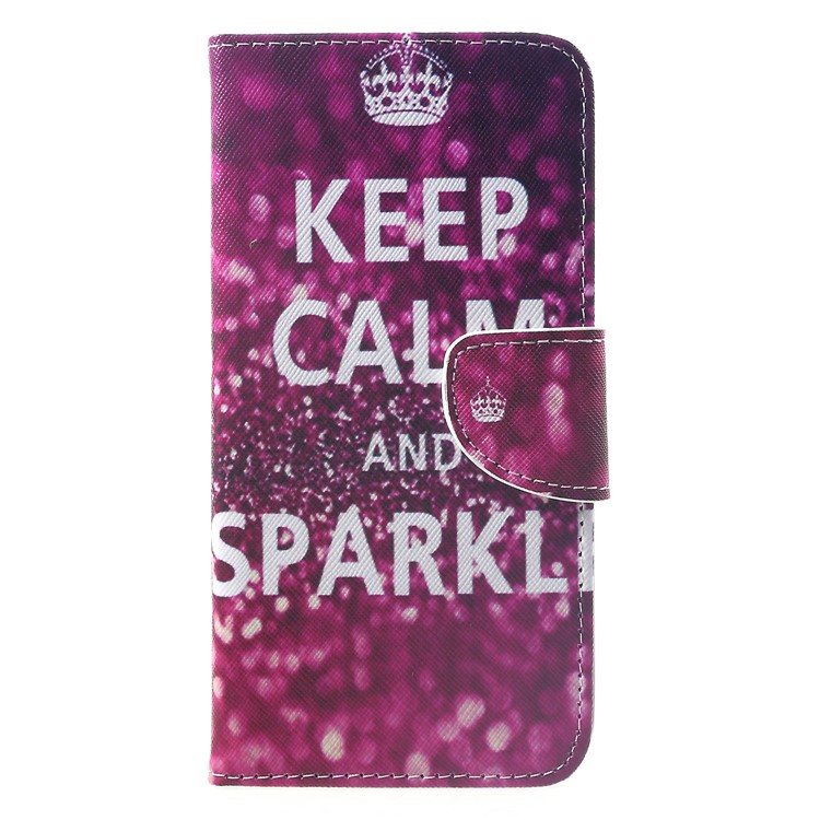 Pattern Printing Wallet Leather Mobile Case with Stand for Xiaomi Pocophone F1 / Poco F1 (India) - Wine Red Pattern-1