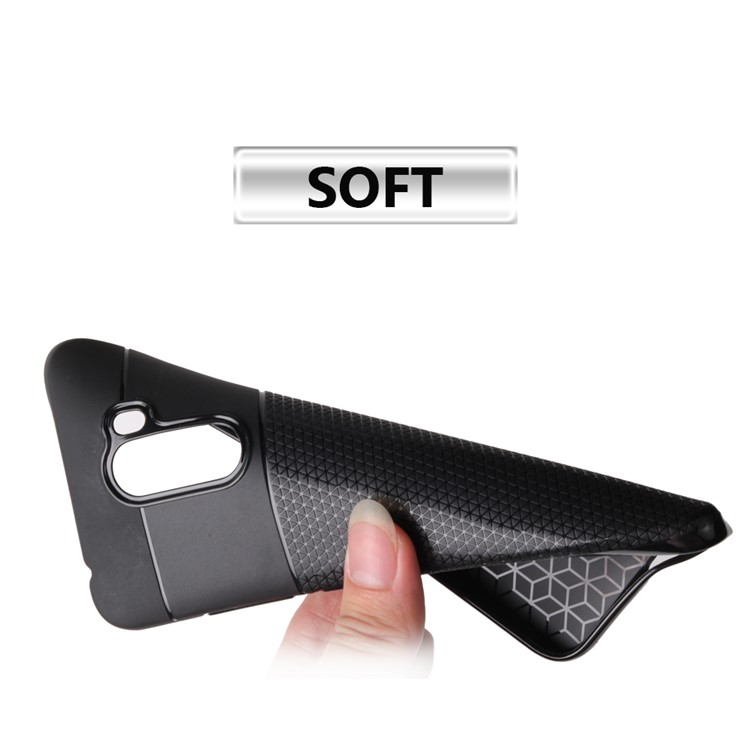 Ultra-thin Anti-slip 0.7mm Splicing Flexible TPU Mobile Casing for Xiaomi Pocophone F1 / Poco F1 (India) - Black-2