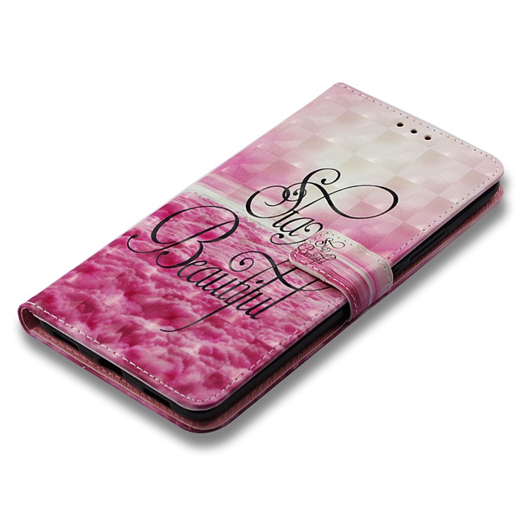 Pattern Printing Light Spot Decor PU Leather Magnetic Stand Cellphone Case Cover for Xiaomi Mi Max 3 - Stay Beautiful-7