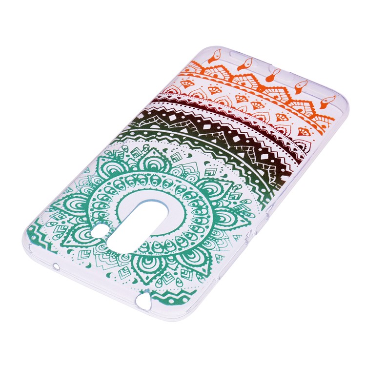 Pattern Printing Flexible TPU Phone Case for Xiaomi Pocophone F1 / Poco F1 (India) - Colorful Mandala-4