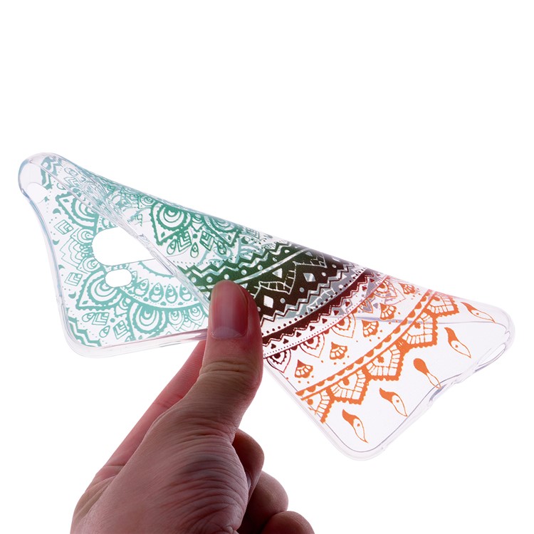 Pattern Printing Flexible TPU Phone Case for Xiaomi Pocophone F1 / Poco F1 (India) - Colorful Mandala-5