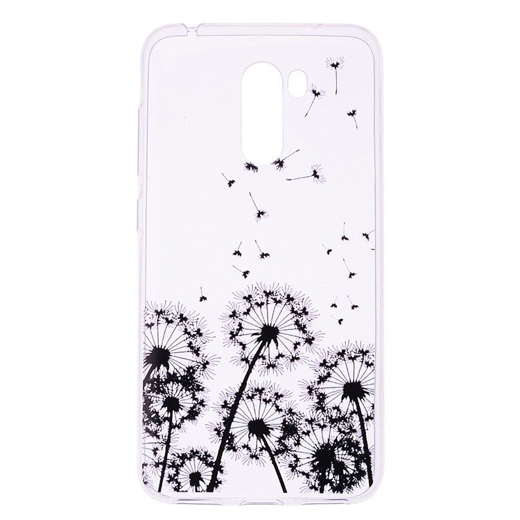 Pattern Printing Flexible TPU Protective Case for Xiaomi Pocophone F1 / Poco F1 (India) - Dandelion-2