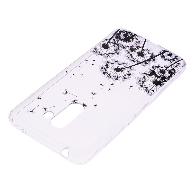 Pattern Printing Flexible TPU Protective Case for Xiaomi Pocophone F1 / Poco F1 (India) - Dandelion-4