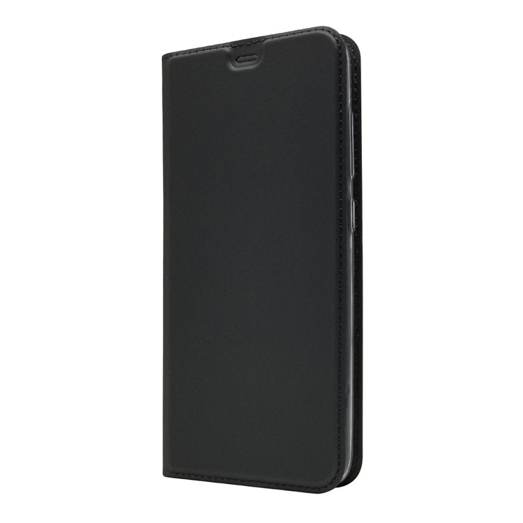 Auto-absorbed Card Holder Stand Leather Mobile Case for Xiaomi Pocophone F1 / Poco F1 (India) - Black-8