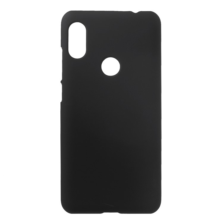 Rubberized Hard PC Case for Xiaomi Redmi Note 6 Pro - Black-1