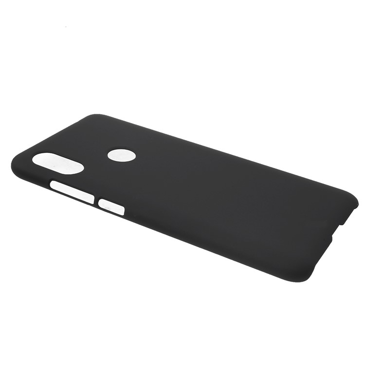 Rubberized Hard PC Case for Xiaomi Redmi Note 6 Pro - Black-3
