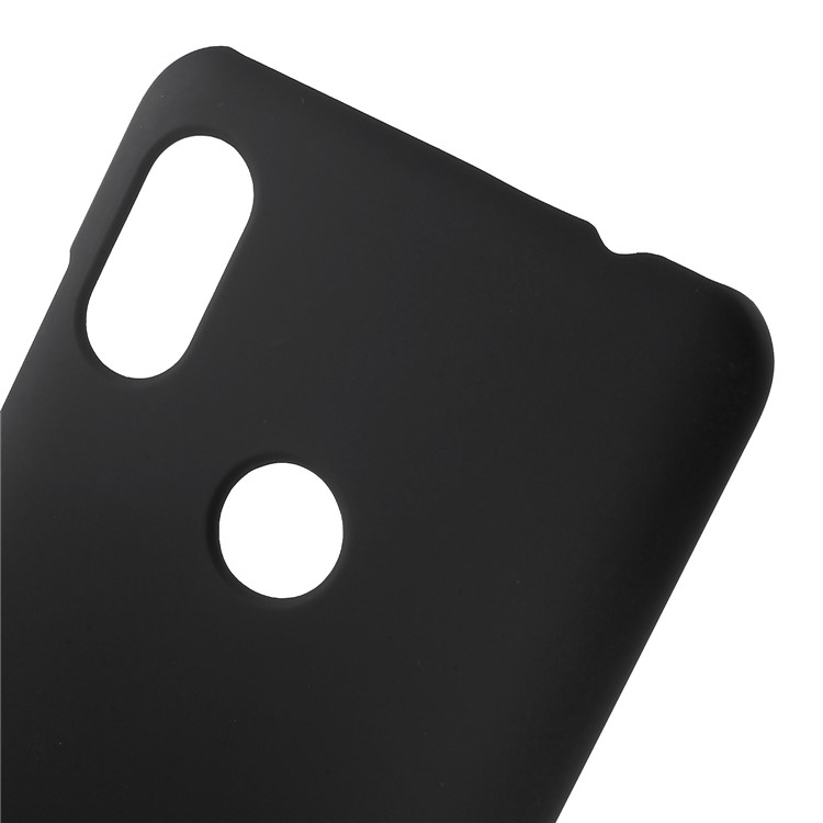 Rubberized Hard PC Case for Xiaomi Redmi Note 6 Pro - Black-4