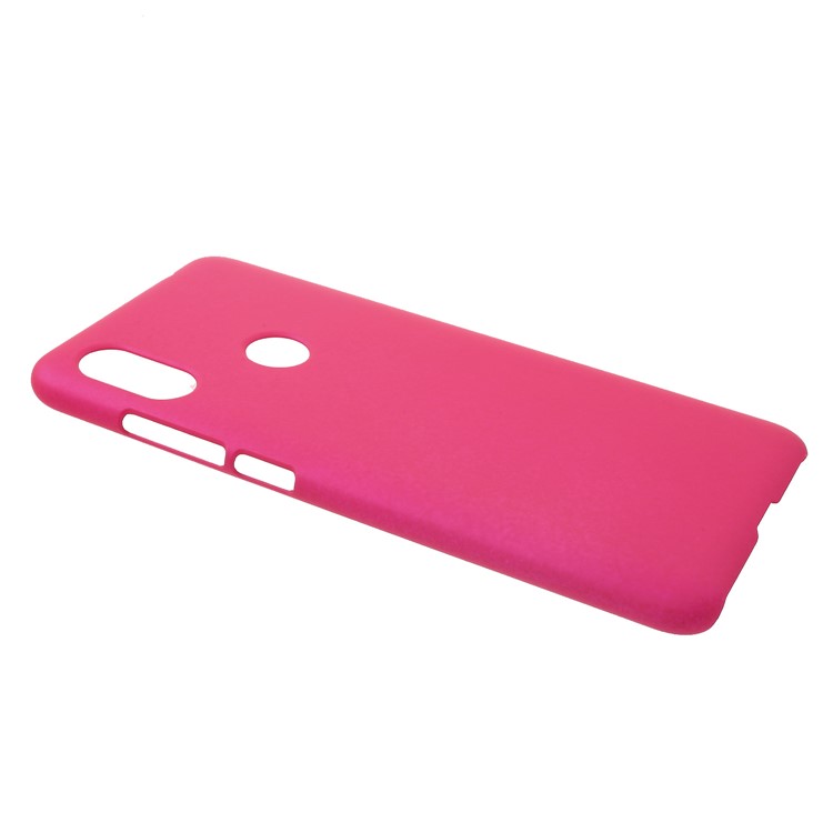 Rubberized Hard Shell Case for Xiaomi Redmi Note 6 Pro - Rose-2