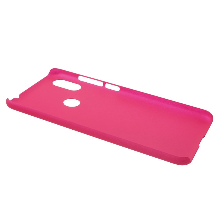 Rubberized Hard Shell Case for Xiaomi Redmi Note 6 Pro - Rose-3