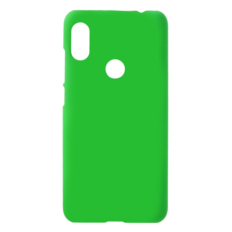 Rubberized Hard Protection Case for Xiaomi Redmi Note 6 Pro - Green-1