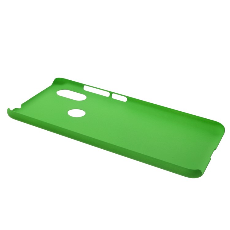 Rubberized Hard Protection Case for Xiaomi Redmi Note 6 Pro - Green-3