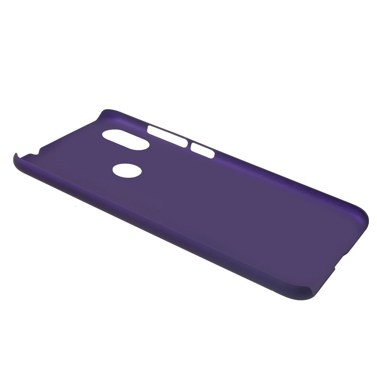 Rubberized Plastic Case for Xiaomi Redmi Note 6 Pro - Purple-3