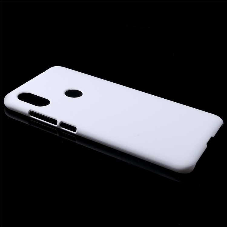 Rubberized Hard Plastic Case Accessory for Xiaomi Redmi Note 6 Pro - White-2
