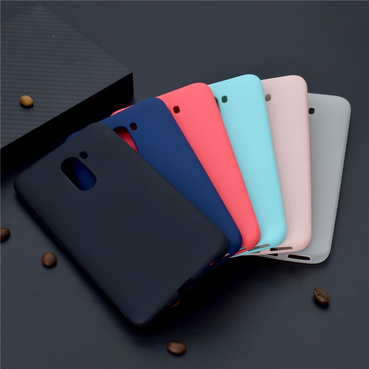 Soft Frosted TPU Case for Xiaomi Pocophone F1 / Poco F1 in India - Black-7