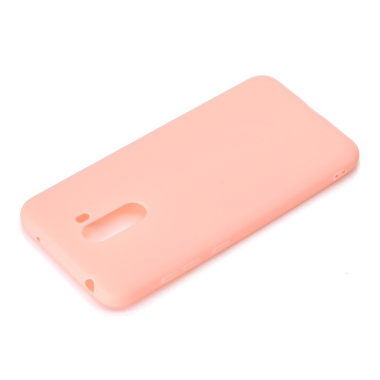 Soft Frosted TPU Phone Case for Xiaomi Pocophone F1 / Poco F1 in India - Pink-4