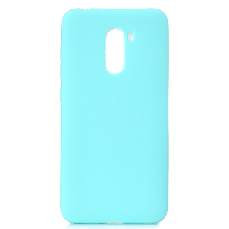 Soft Frosted TPU Shell Cover Case for Xiaomi Pocophone F1 / Poco F1 in India - Baby Blue-2