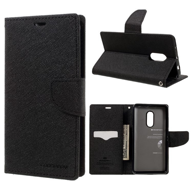 mercury goospery fancy diary leather wallet cover for xiaomi redmi note 4 black mercury goospery fancy diary leather wallet cover for xiaomi redmi note 4 black