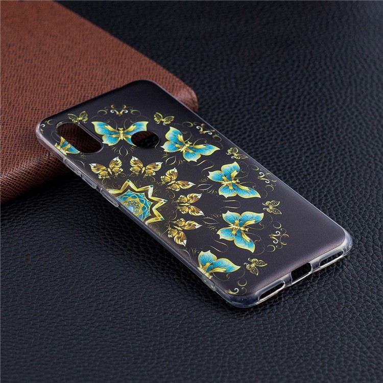 Pattern Printing TPU Case for Xiaomi Redmi Note 6 Pro - Colorized Butterfly-6