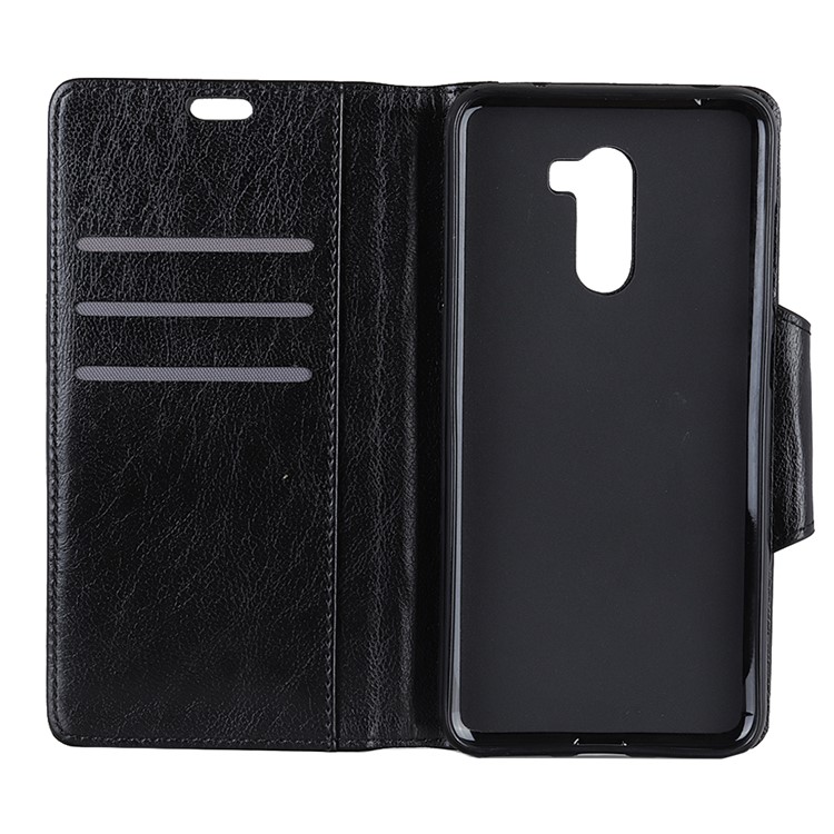 For Xiaomi Pocophone F1 / Poco F1 (India) Textured PU Leather Wallet Mobile Case with Stand - Black-10
