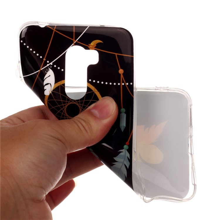 Luminous IMD Patterned Soft TPU Featherweight Mobile Case for Xiaomi Pocophone F1 / Poco F1 (India) - Dream Catcher-4