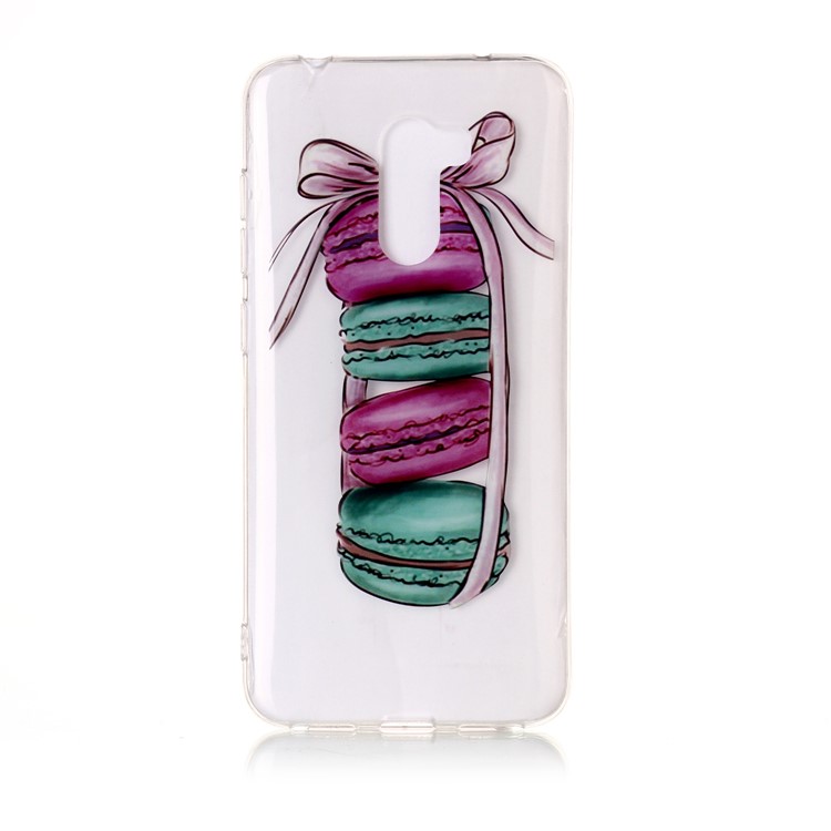 Pattern Printing IMD TPU Soft Phone Case Accessory for Xiaomi Pocophone F1 / Poco F1 (India) - Macaroon Pattern-2