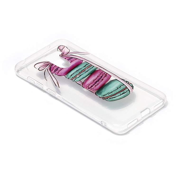 Pattern Printing IMD TPU Soft Phone Case Accessory for Xiaomi Pocophone F1 / Poco F1 (India) - Macaroon Pattern-3