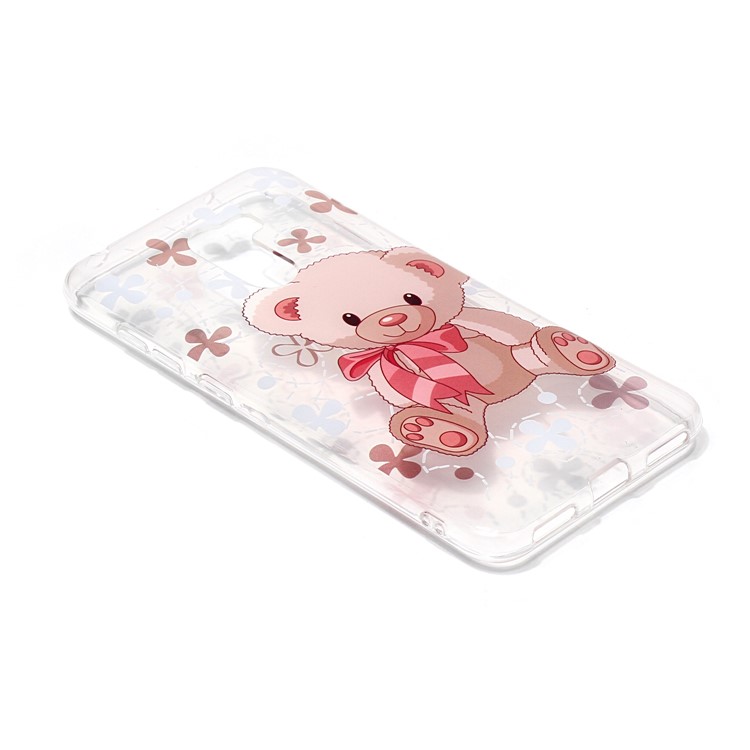 For Xiaomi Pocophone F1 / Poco F1 (India) Patterned IMD TPU Soft Phone Case Accessory - Cute Bear-3