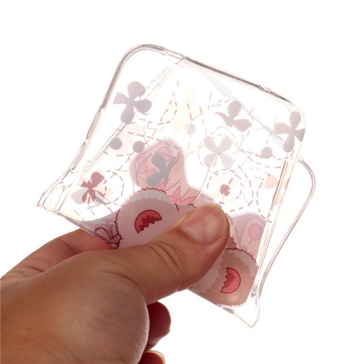 For Xiaomi Pocophone F1 / Poco F1 (India) Patterned IMD TPU Soft Phone Case Accessory - Cute Bear-4