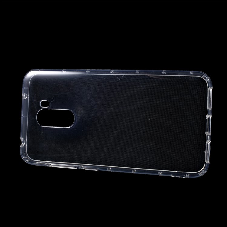 Crystal Clear TPU Protection Phone Case Drop-resistant for Xiaomi Pocophone F1 / Poco F1 (India)-3
