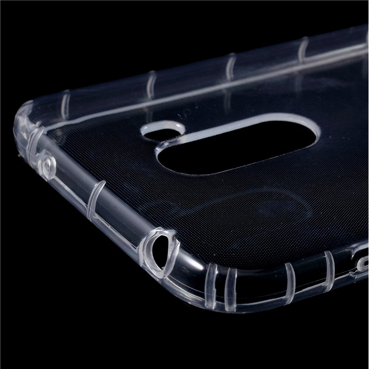 Crystal Clear TPU Protection Phone Case Drop-resistant for Xiaomi Pocophone F1 / Poco F1 (India)-4