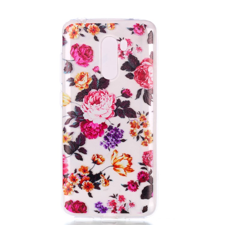 Pattern Printing TPU Case for Xiaomi Pocophone F1 / Poco F1 in India - Vivid Flowers-2