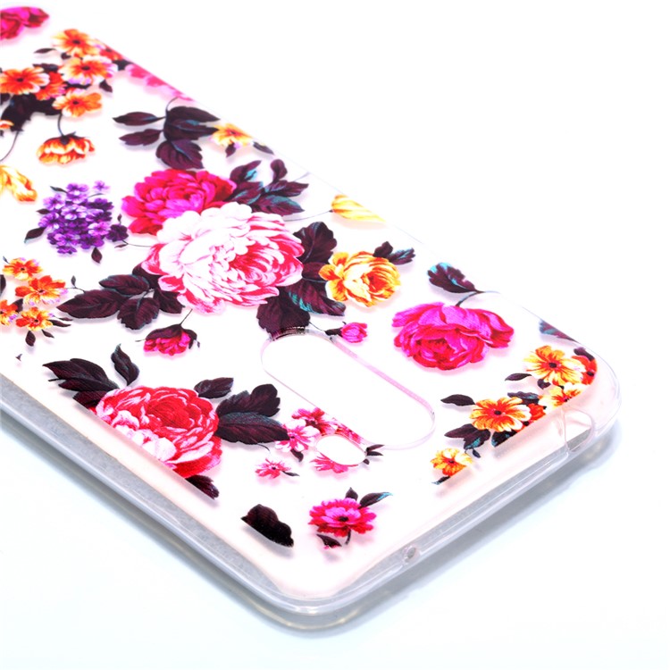 Pattern Printing TPU Case for Xiaomi Pocophone F1 / Poco F1 in India - Vivid Flowers-4