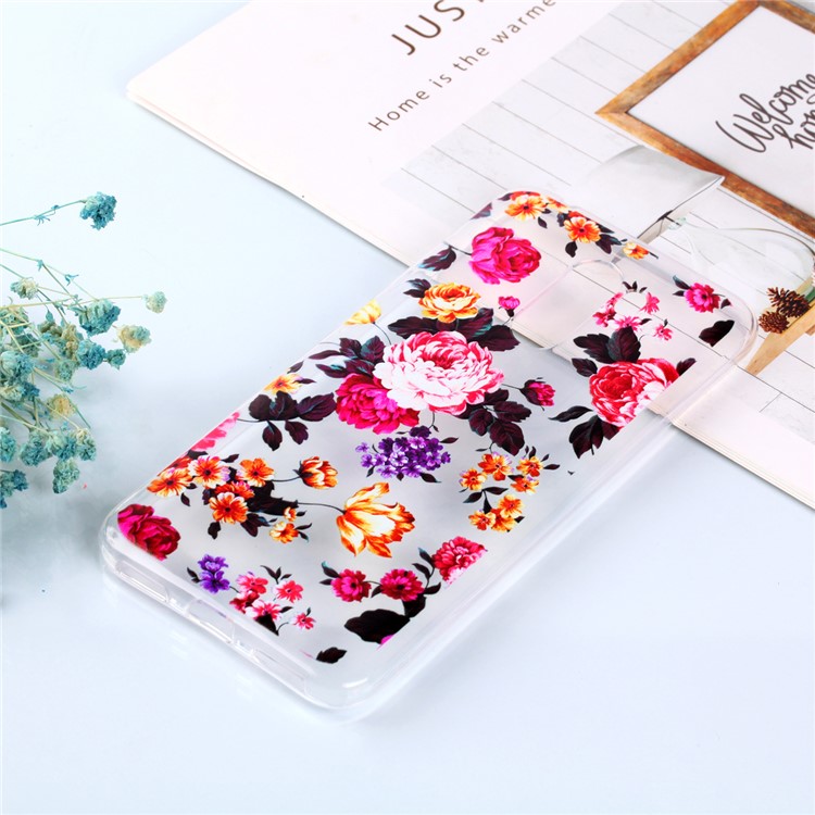 Pattern Printing TPU Case for Xiaomi Pocophone F1 / Poco F1 in India - Vivid Flowers-6