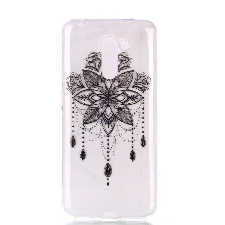 Pattern Printing TPU Protection Case for Xiaomi Pocophone F1 / Poco F1 in India - Flower Pattern-2