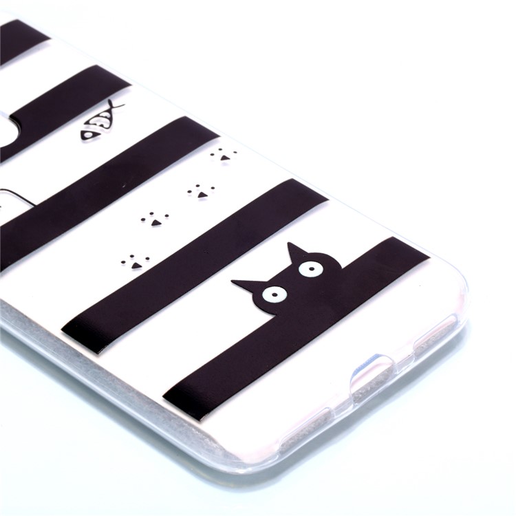 Pattern Printing TPU Case Accessory for Xiaomi Pocophone F1 / Poco F1 in India - Stripes Pattern-3