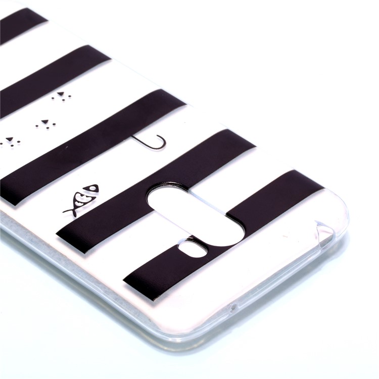 Pattern Printing TPU Case Accessory for Xiaomi Pocophone F1 / Poco F1 in India - Stripes Pattern-4