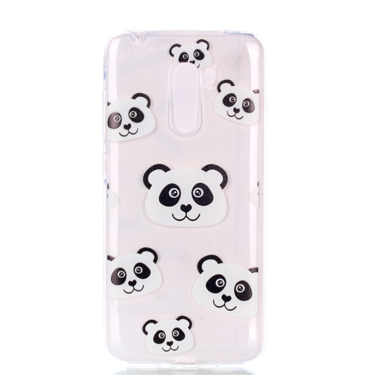 Padrão De Impressão TPU Caso Capa Mole Para Xiaomi Pocophone F1 / Poco F1 Na Índia - Panda Padrão-2