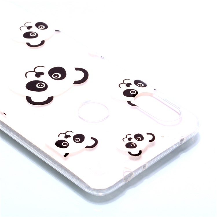 Patterned Soft TPU Protective Mobile Cover for Xiaomi Redmi Note 6 Pro - Cute Panda-4