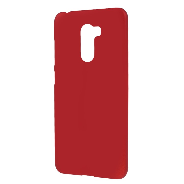 Rubberized PC Hard Case for Xiaomi Pocophone F1 / Poco F1 (India) - Red-2