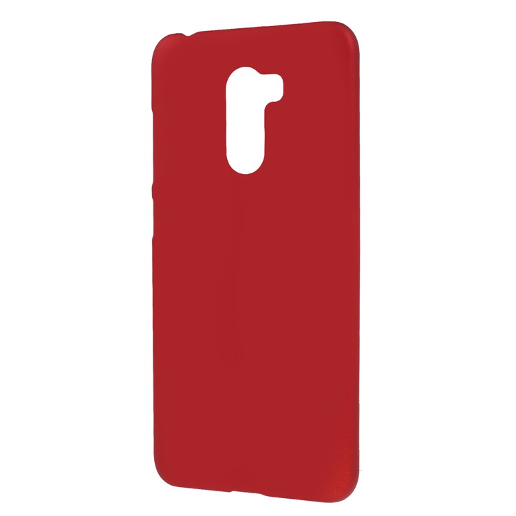 Rubberized PC Hard Case for Xiaomi Pocophone F1 / Poco F1 (India) - Red-2