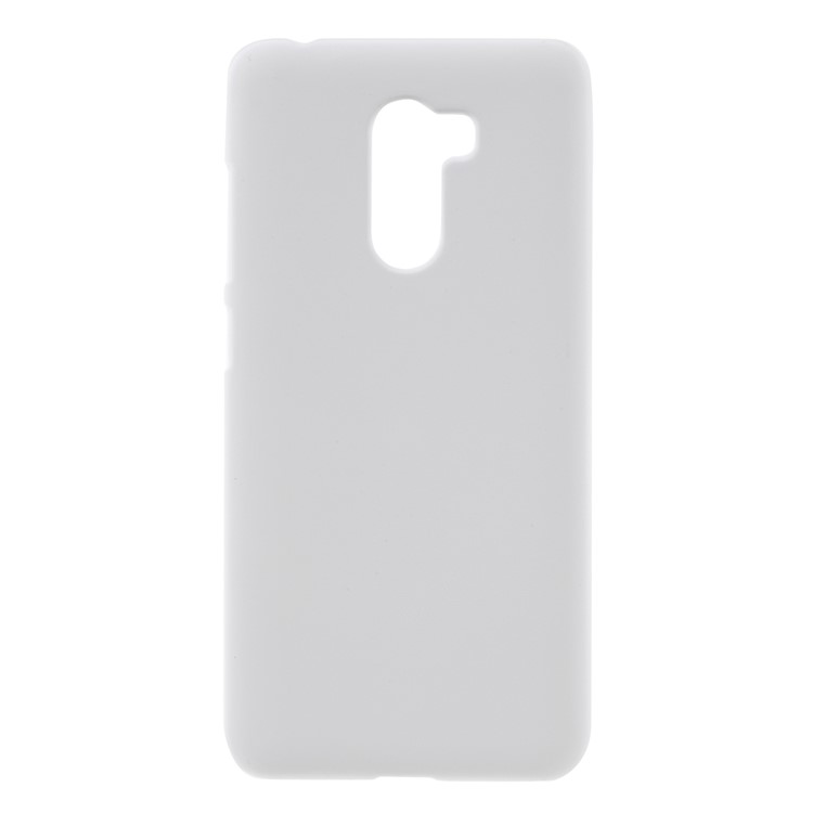 Rubberized PC Hard Shell for Xiaomi Pocophone F1 / Poco F1 (India) - White-1