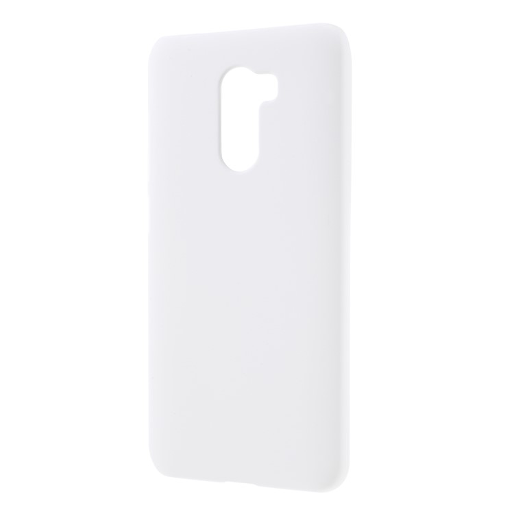 Rubberized PC Hard Shell for Xiaomi Pocophone F1 / Poco F1 (India) - White-2