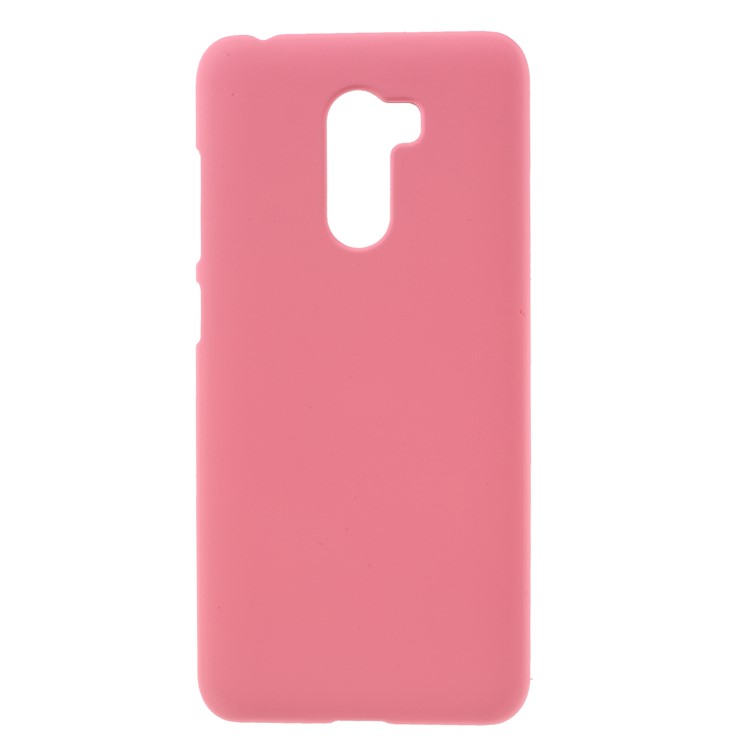 Rubberized PC Hard Cell Phone Case for Xiaomi Pocophone F1 / Poco F1 (India) - Pink-1