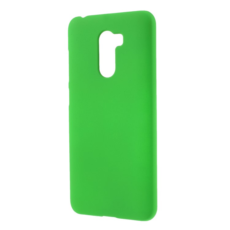 Rubberized Plastic Hard Back Case for Xiaomi Pocophone F1 / Poco F1 (India) - Green-2