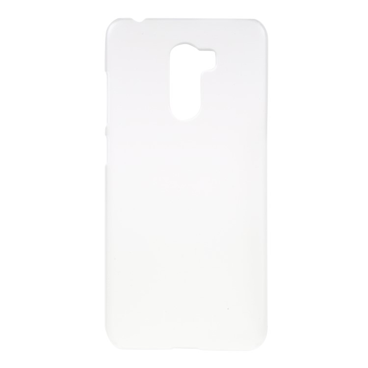 Rubberized Plastic Hard Protective Cover for Xiaomi Pocophone F1 / Poco F1 (India) - Transparent-1