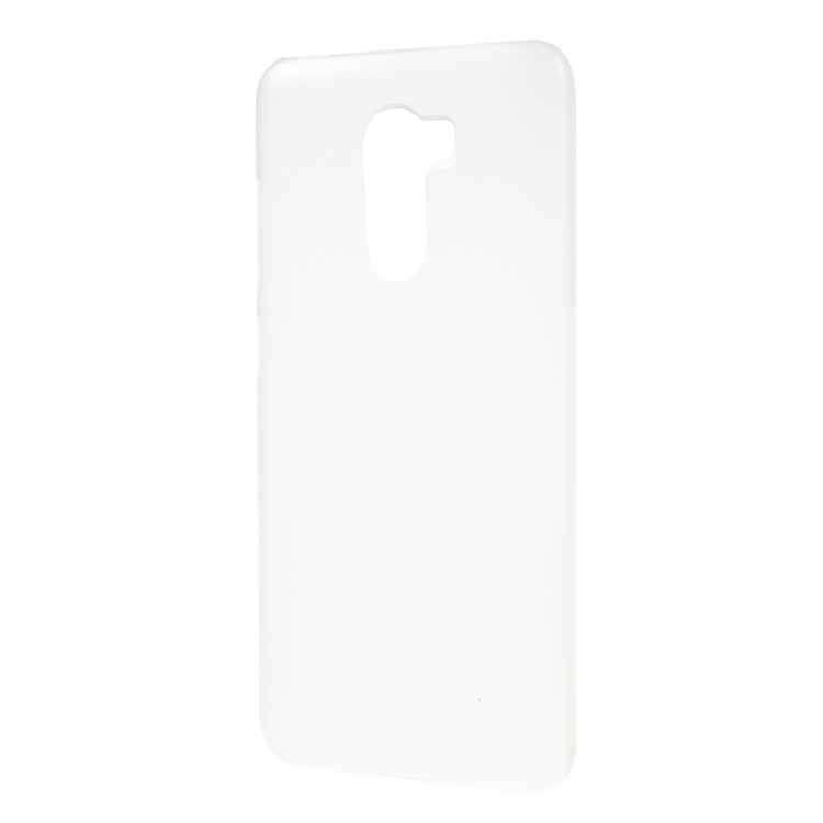 Rubberized Plastic Hard Protective Cover for Xiaomi Pocophone F1 / Poco F1 (India) - Transparent-2
